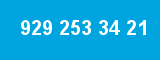 929 253 34 21